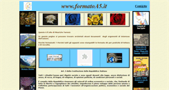 Desktop Screenshot of formatoa5.it